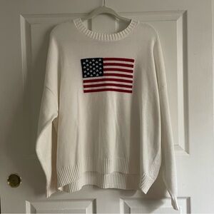 BNWT Hollister American Flag Sweater